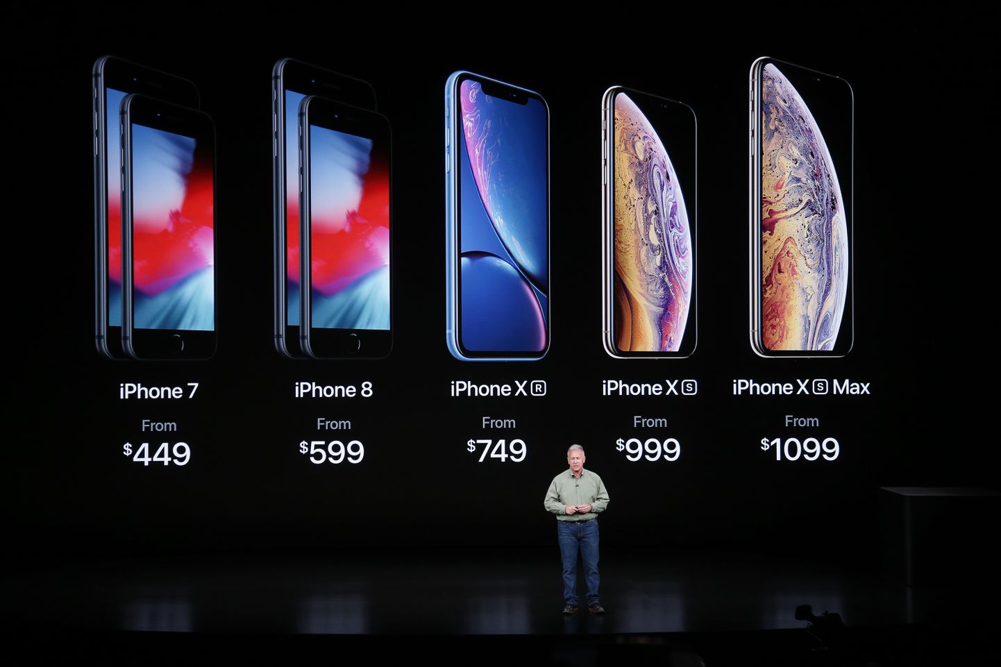 Акции Apple упали в цене после выхода новых моделей iPhone.