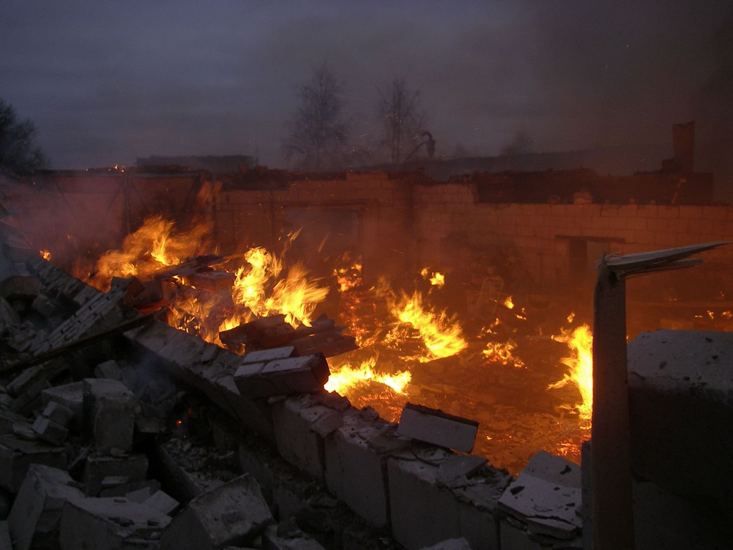 Пожар в Пайкузе