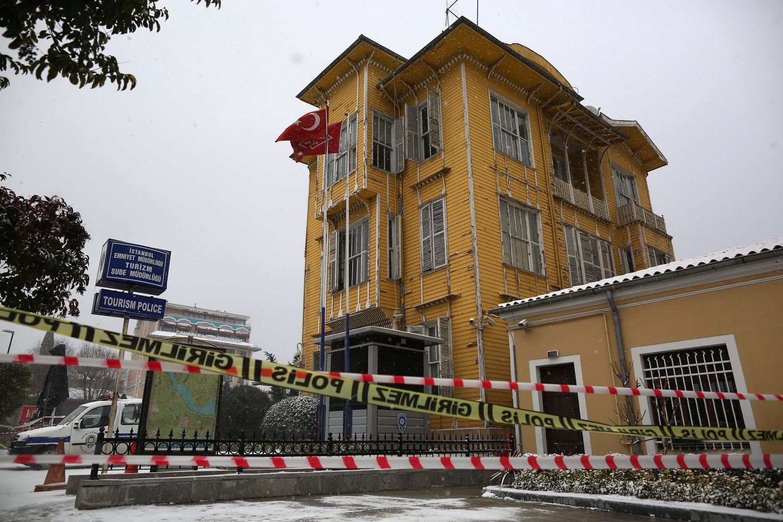 Istanbulis asuv politseijaoskond, kus Norra pühasõdalase lesk korraldas 6. jaanuaril enesetapurünnaku.