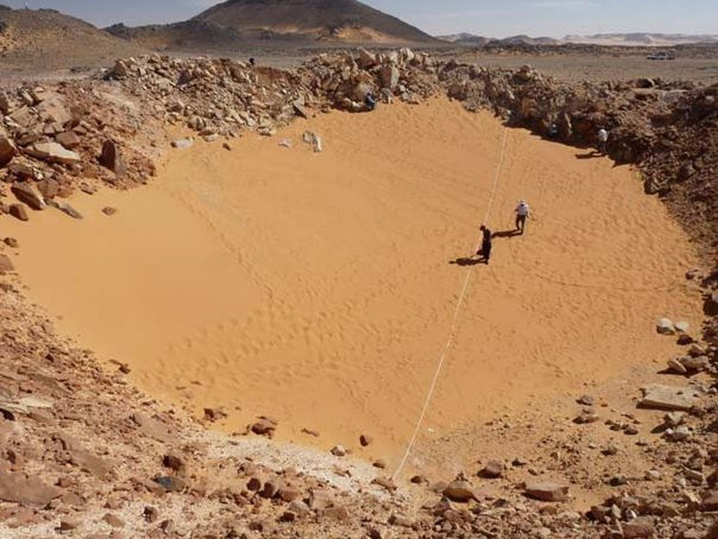 Egiptuse kõrbest leiti senitundmatu meteoriidikraater