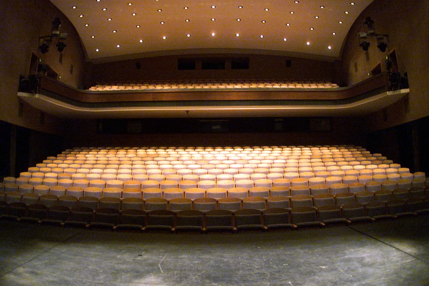 Vanemuise teatri tühi saal.