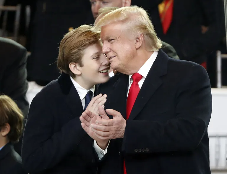 Donald Trump ja Barron Trump