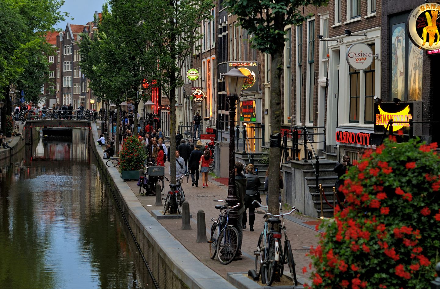 Punaste laternate rajoon on vaatamisväärsus sellistele turistidele, keda Amsterdamis paljud enam näha ei soovi.