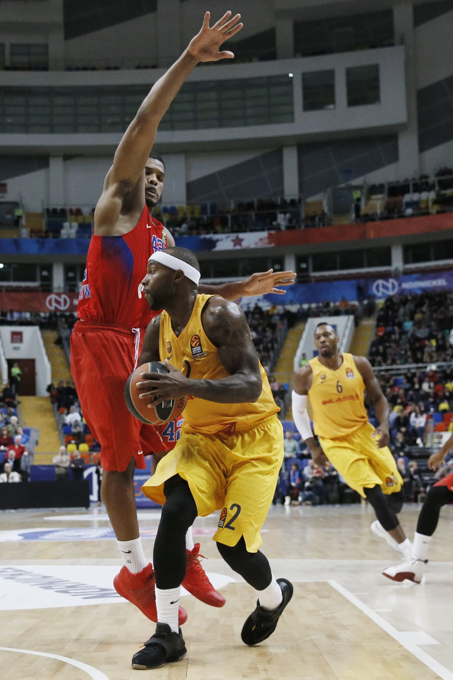 Tyrese Rice (paremal).