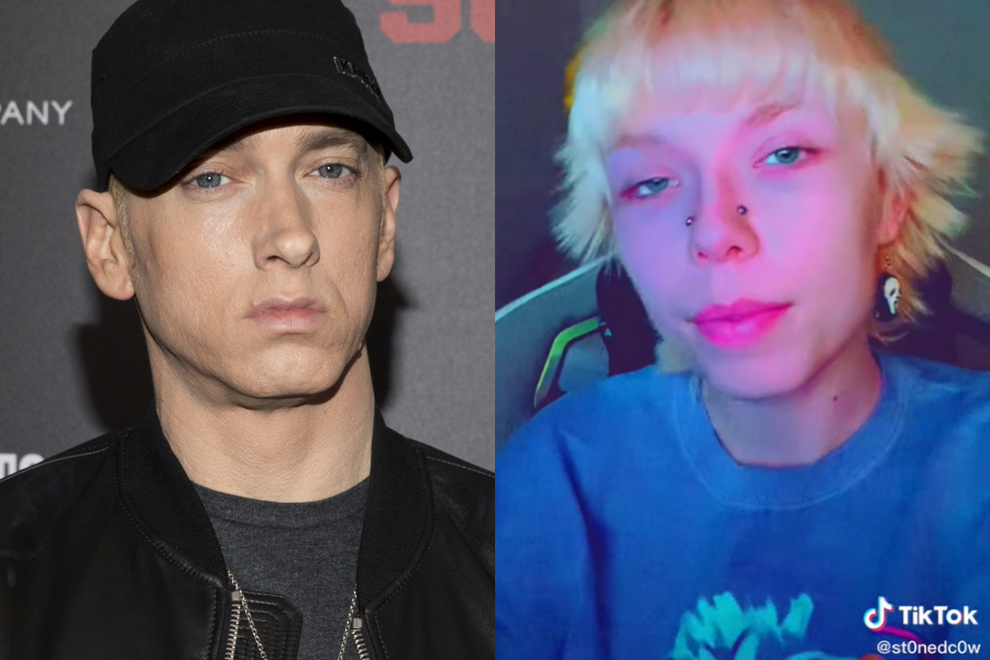 USA räppar Eminem ja tema tütar Stevie.