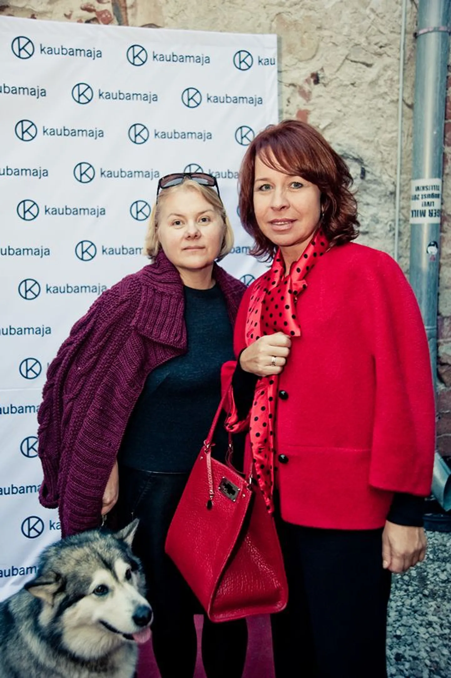Kaubamaja ajakirja Hooaeg 10. sünnipäev Hoovis  04.09.12
Ülle Suurhans-Pohjanheimo tuli moodi kaema oma lemmikuga