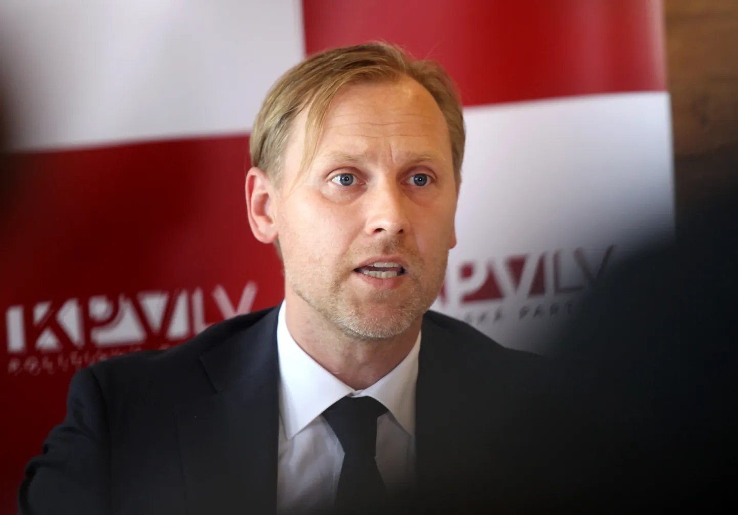 Partijas "KPV LV" premjera amata kandidāts, advokāts Aldis Gobzems.