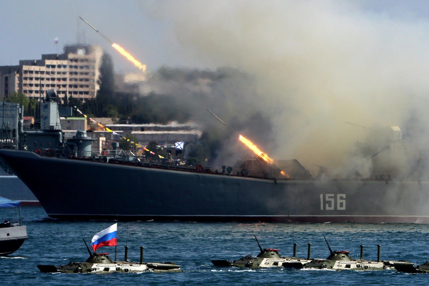 Vene mereväeõppused käesoleval aastal Krimmi vetes