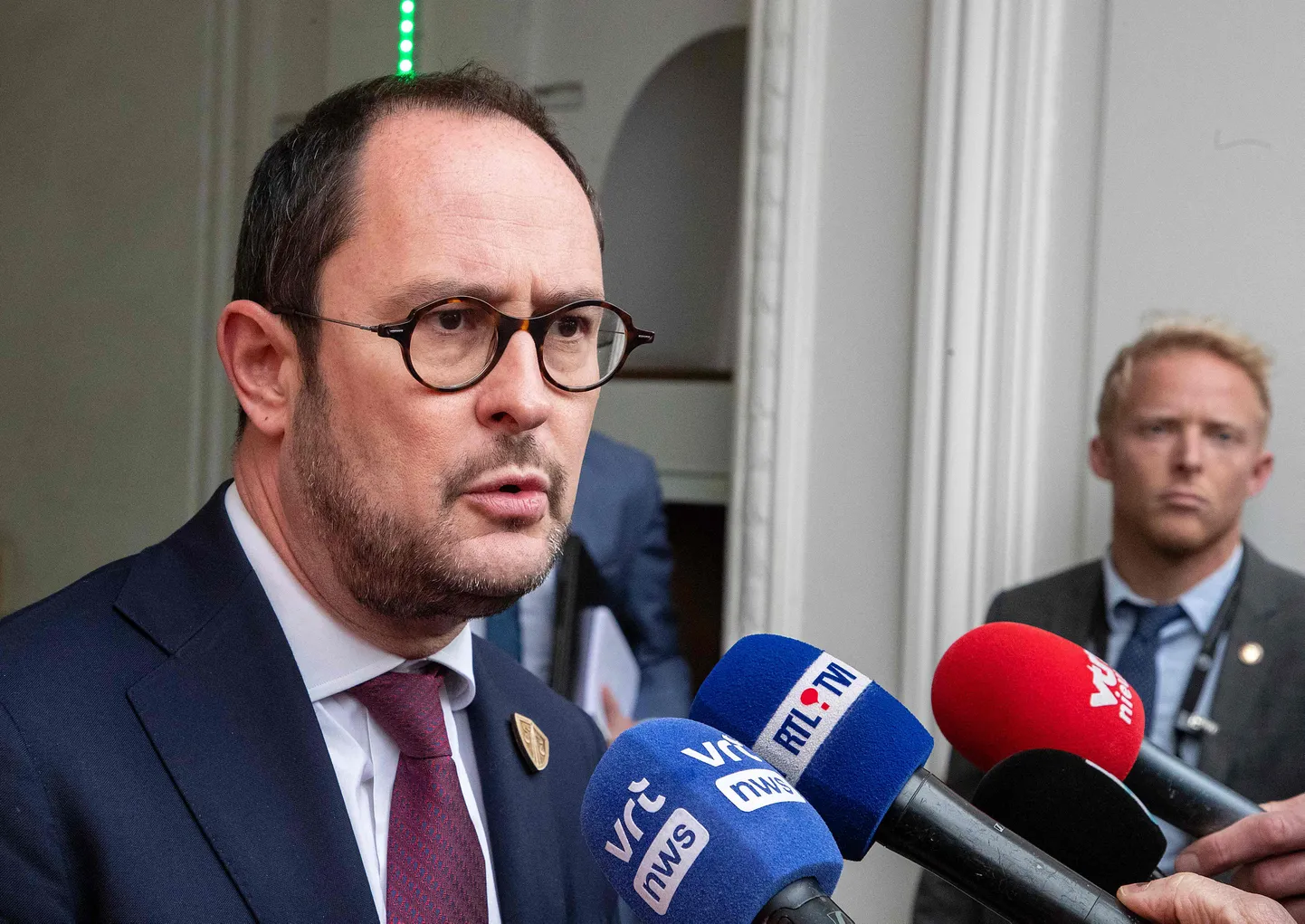 Belgia justiitsminister Vincent Van Quickenborne.
