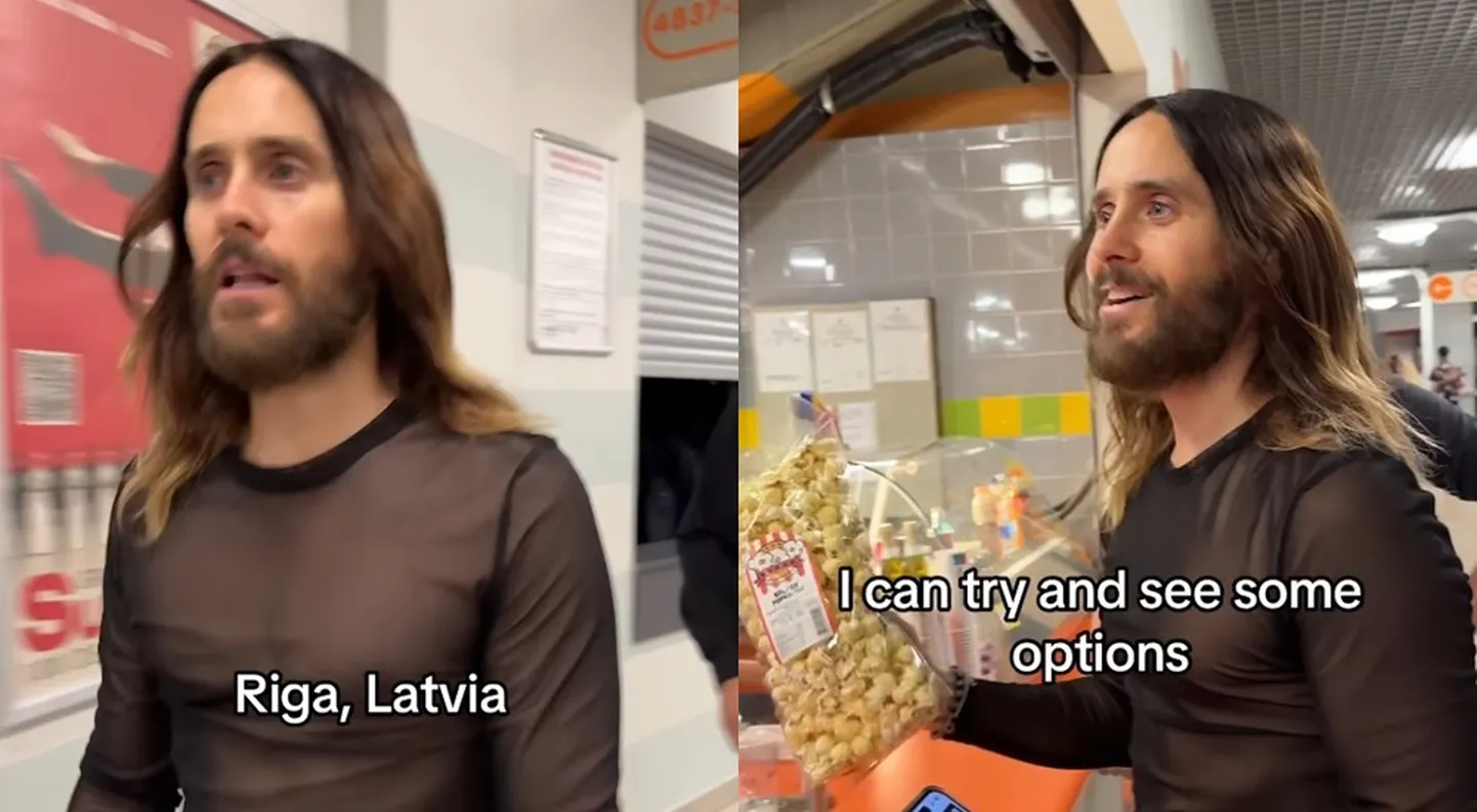 Джаред Лето (30 seconds to Mars) в Риге