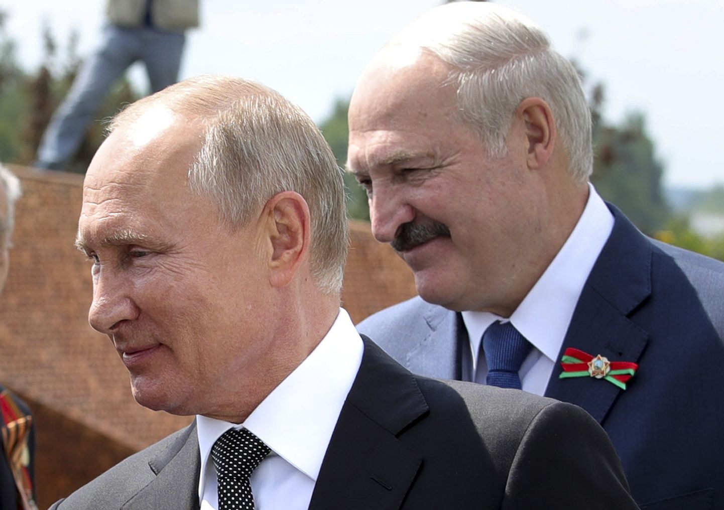 Putins un Lukašenko