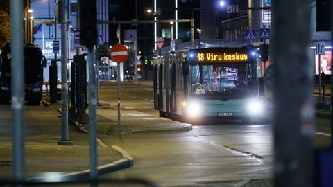 В праздники таллиннский общественный транспорт работает по измененному расписанию
