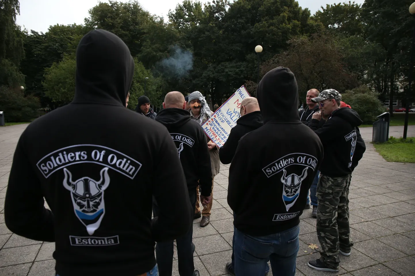 Odini sõdalased Tallinnas.