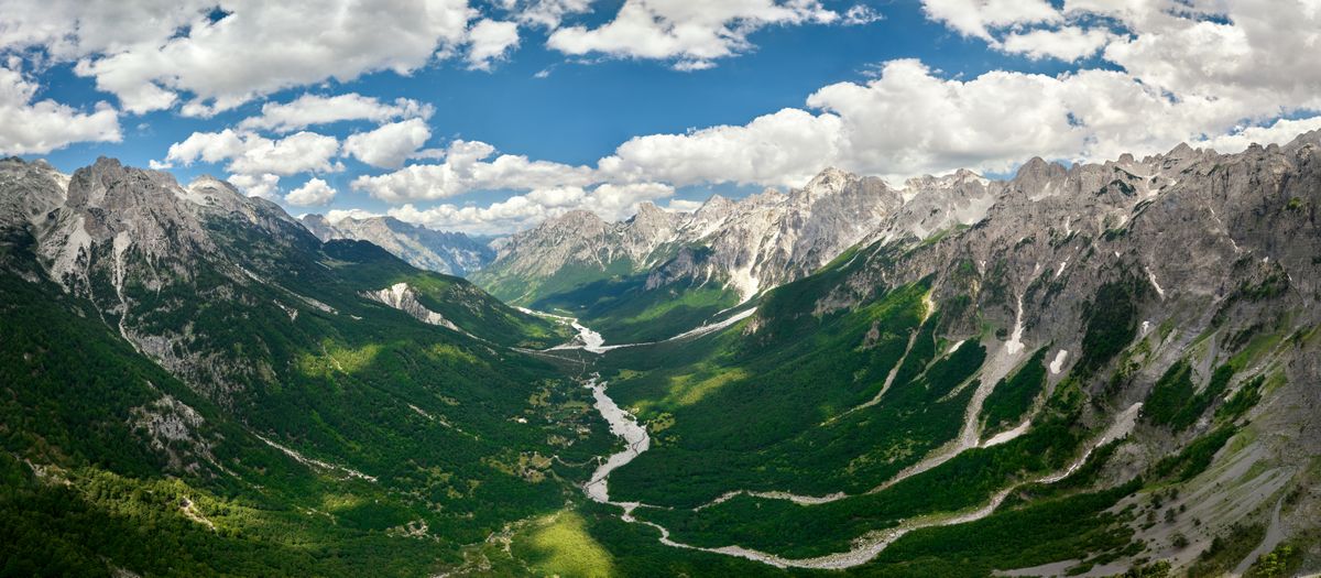 Albānijas Alpi.