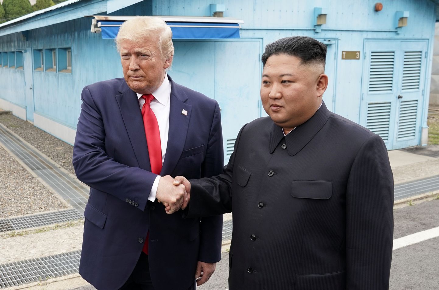 Donald Trump ja Kim Jong Un.