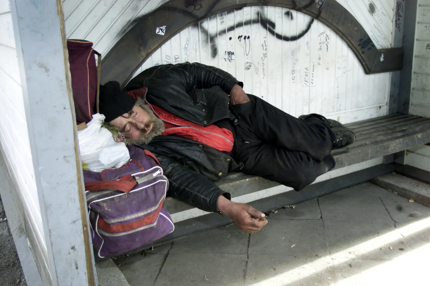 Talvisel ajal lastakse varjupaika öömajale ka alkoholi tarvitanud inimesed.