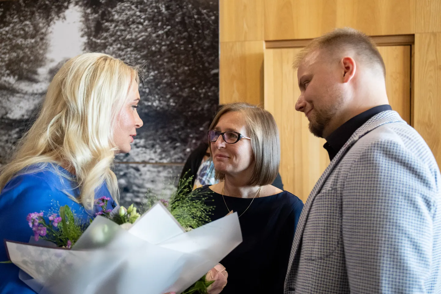 Isamaa erakond tegi teatavaks oma ministrikandidaadid. Nii Lea Danilson-Järg (keskel) kui ka Kristjan Järvan astuvad ministriametisse esmakordselt.