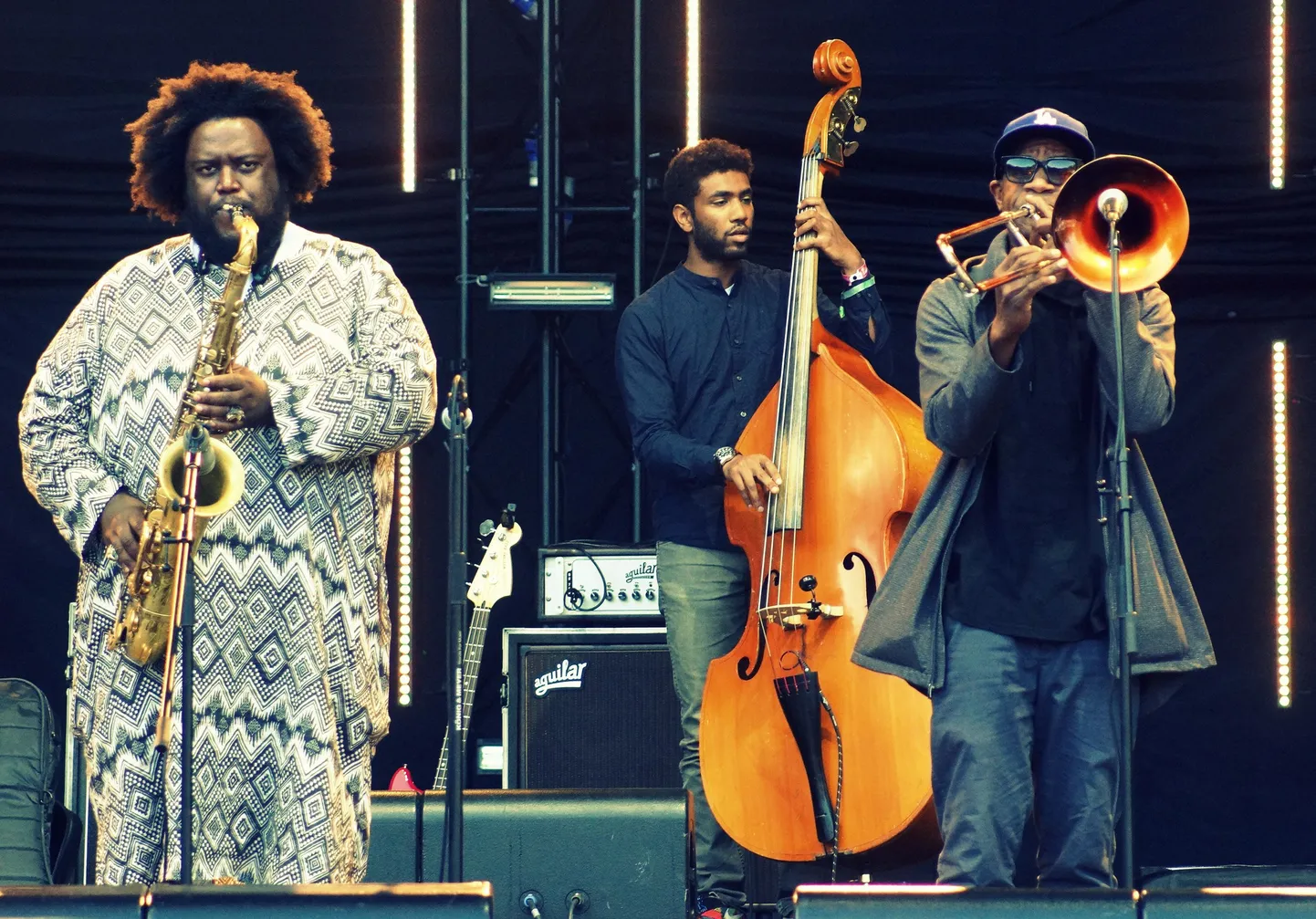 Kamasi Washington esinemas 2017. aasta Positivus festivalil.