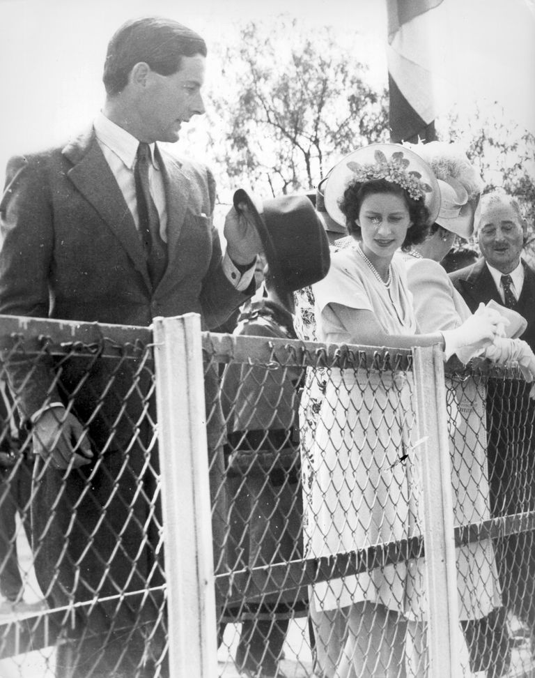 Kapten Townsend ja printsess Margaret 1947. aastal / Scanpix