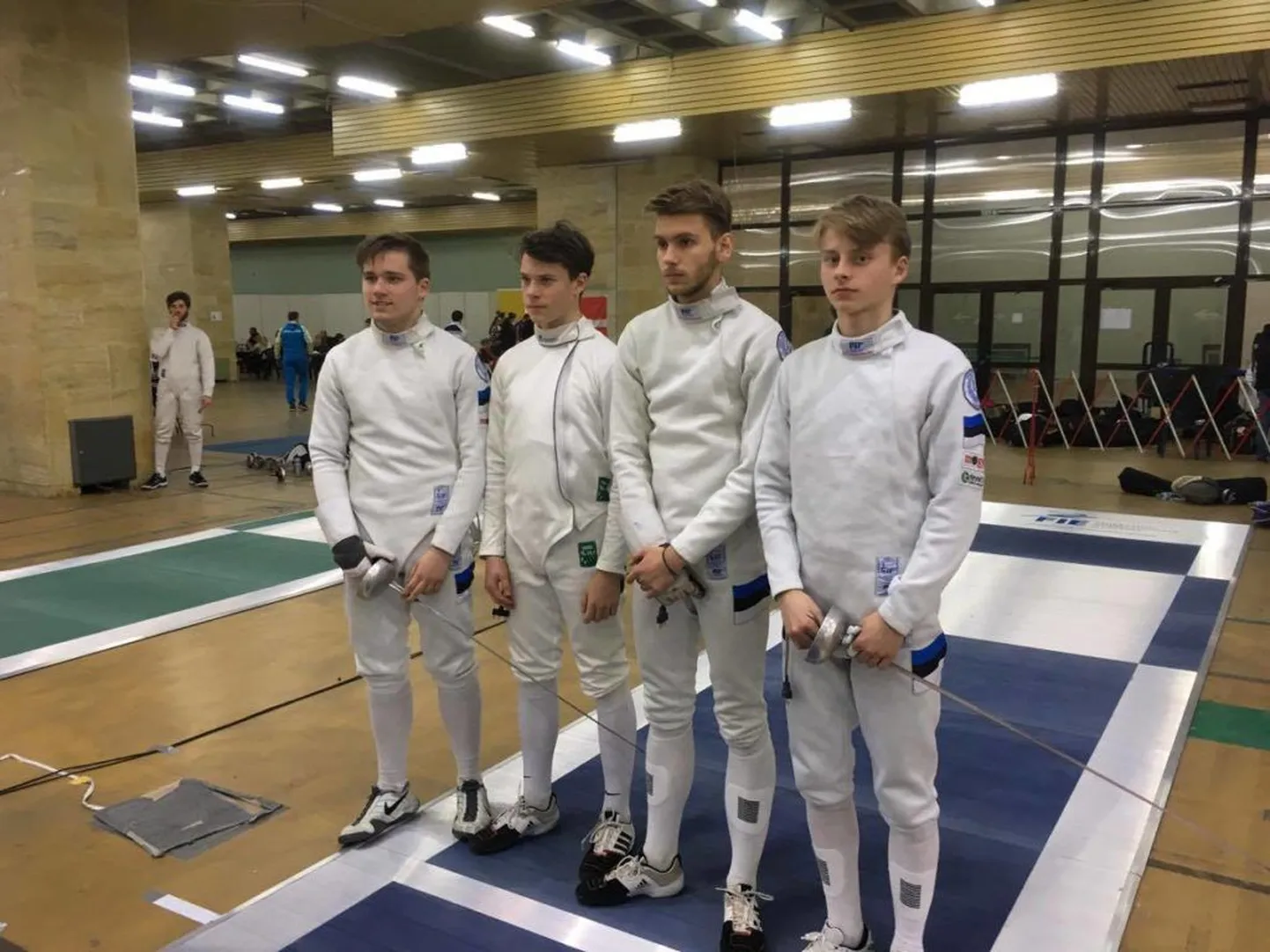 Maksim Serhovets, Jaron Kiiroja, Igor Guljajev, Ilian Bobrov.