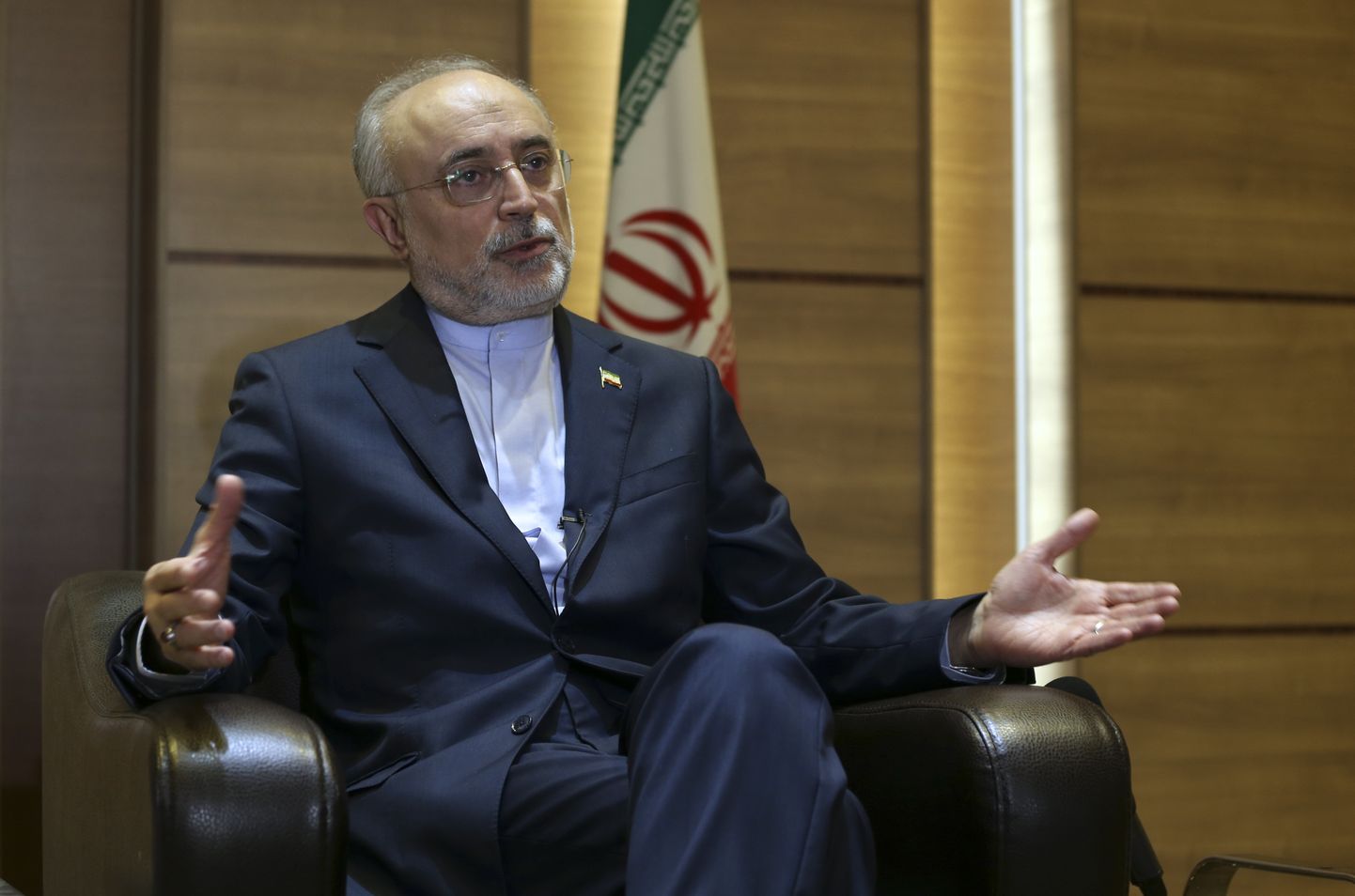 Iraani tuumaenergiaagentuuri juht Ali Akbar Salehi.