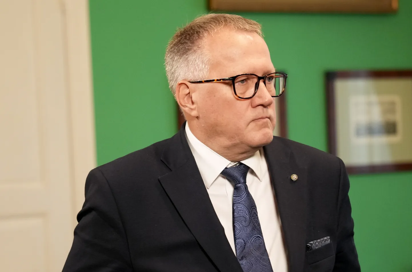 "Jaunā vienotība" politiķis Arvils Ašeradens.