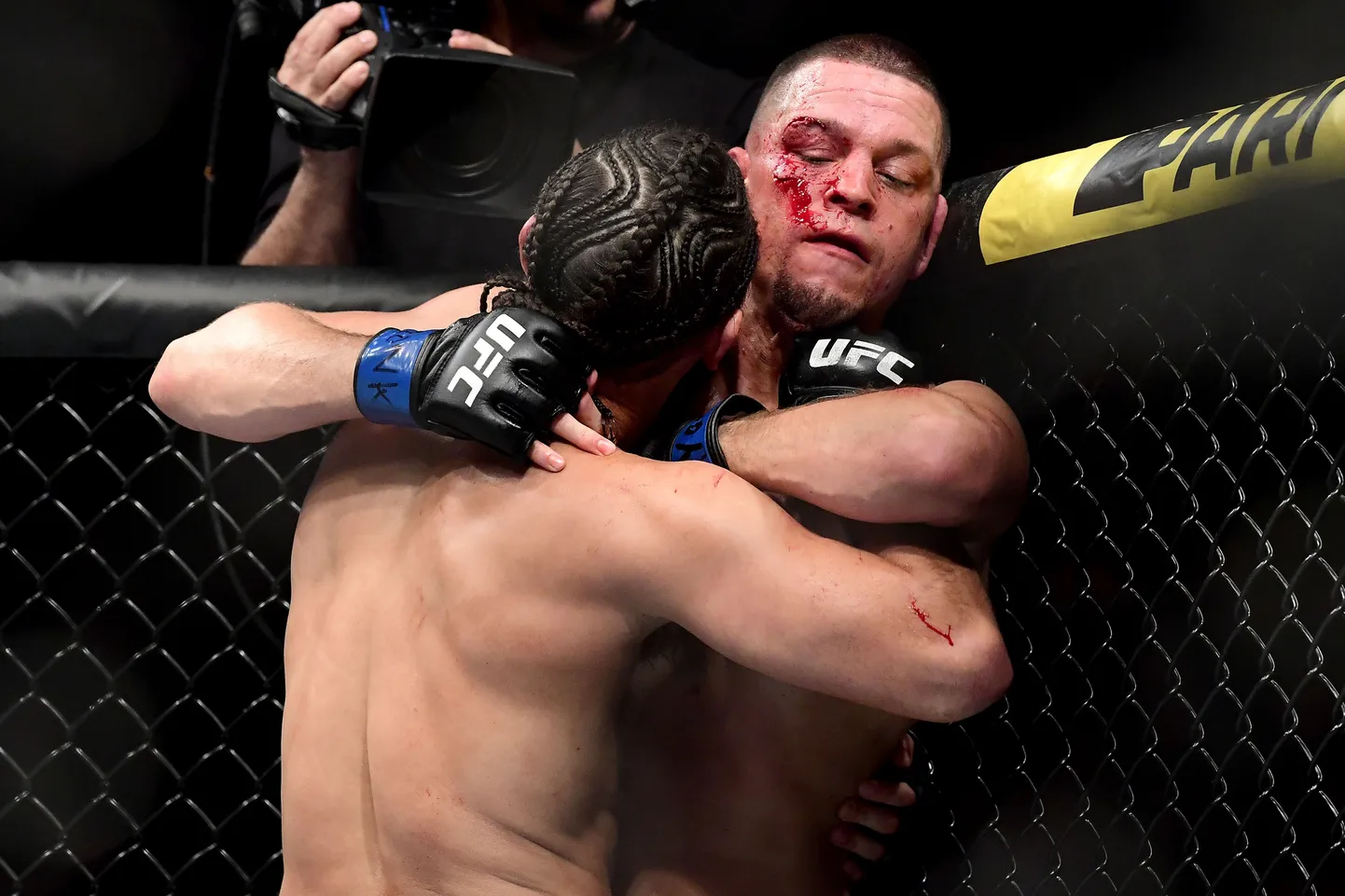 Jorge Masvidal ja Nate Diaz.