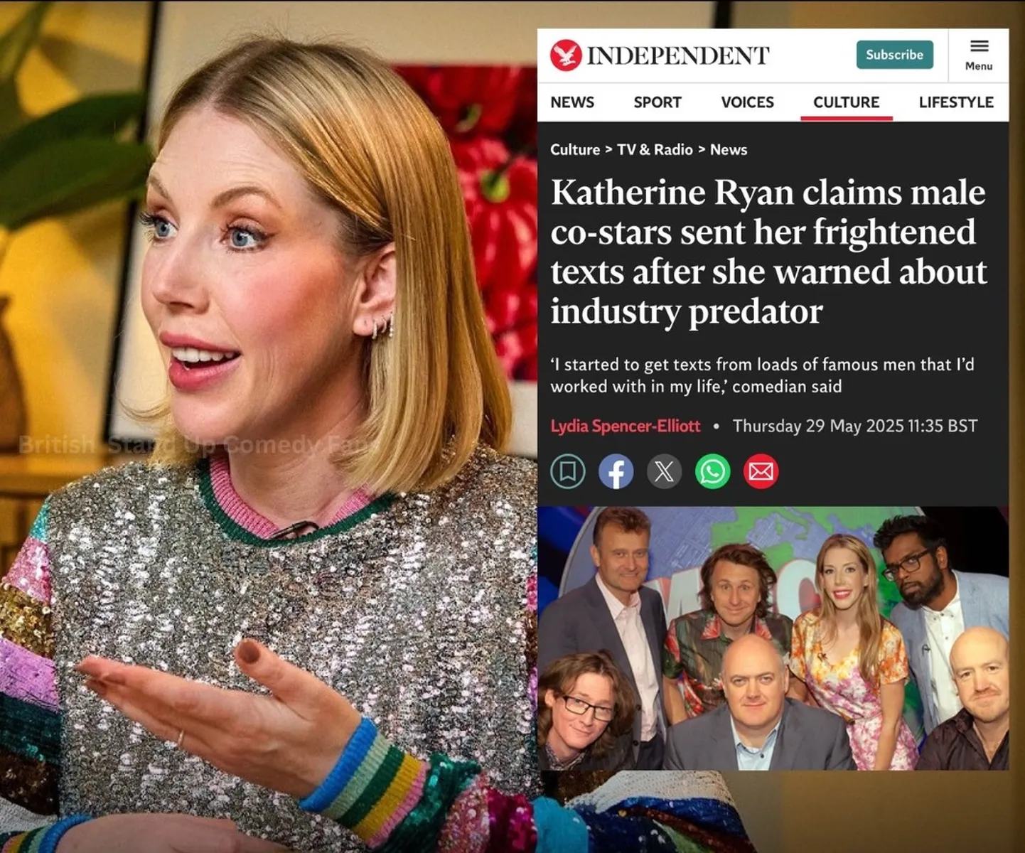 Koomik Katherine Ryan.