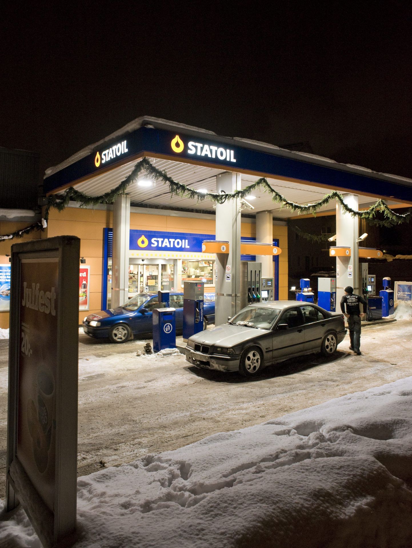 Rootsis asuv Statoili bensiinijaam. Foto on illustratiivne.