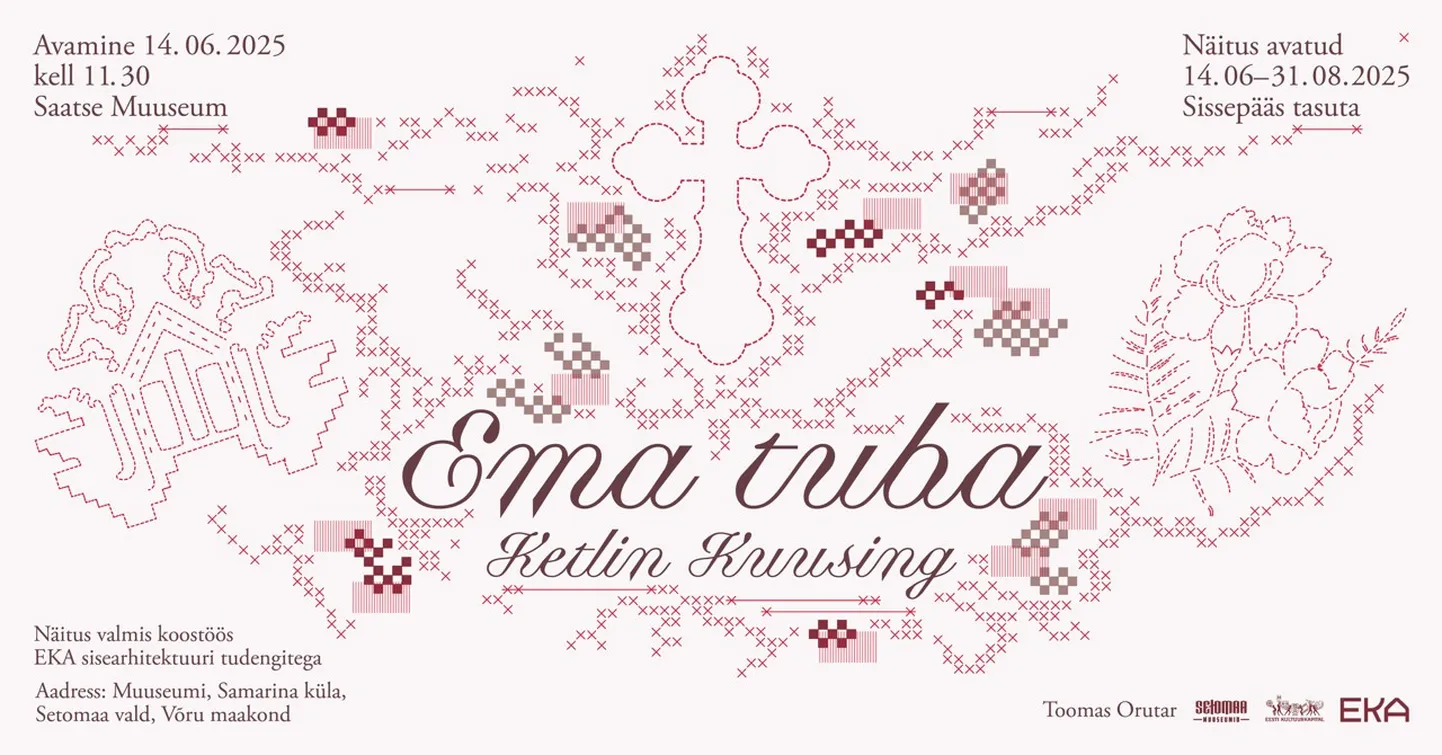Ketlin Kuusingu näitus/ruumiinstallatsioon „Ema tuba“.