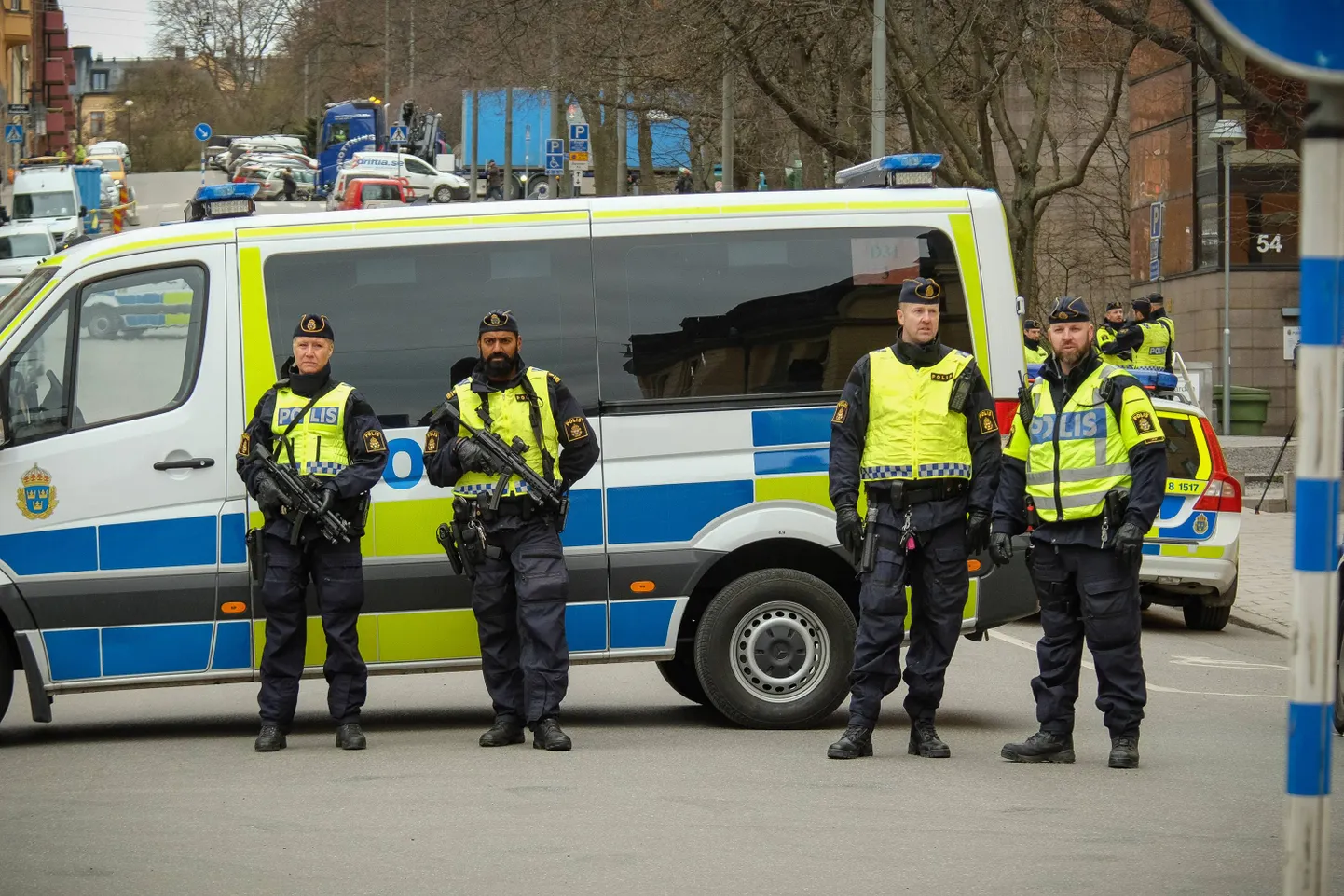 Rootsi politseinikud. Pilt pole seotud antud juhtumiga.