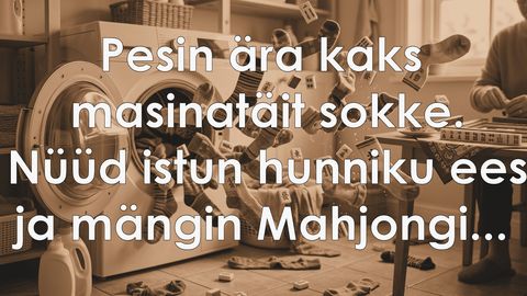 Kaks masinatäit sokke