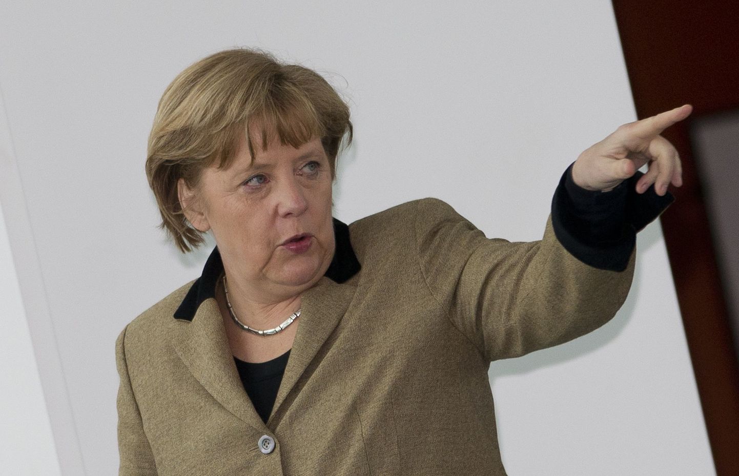 Angela Merkel.