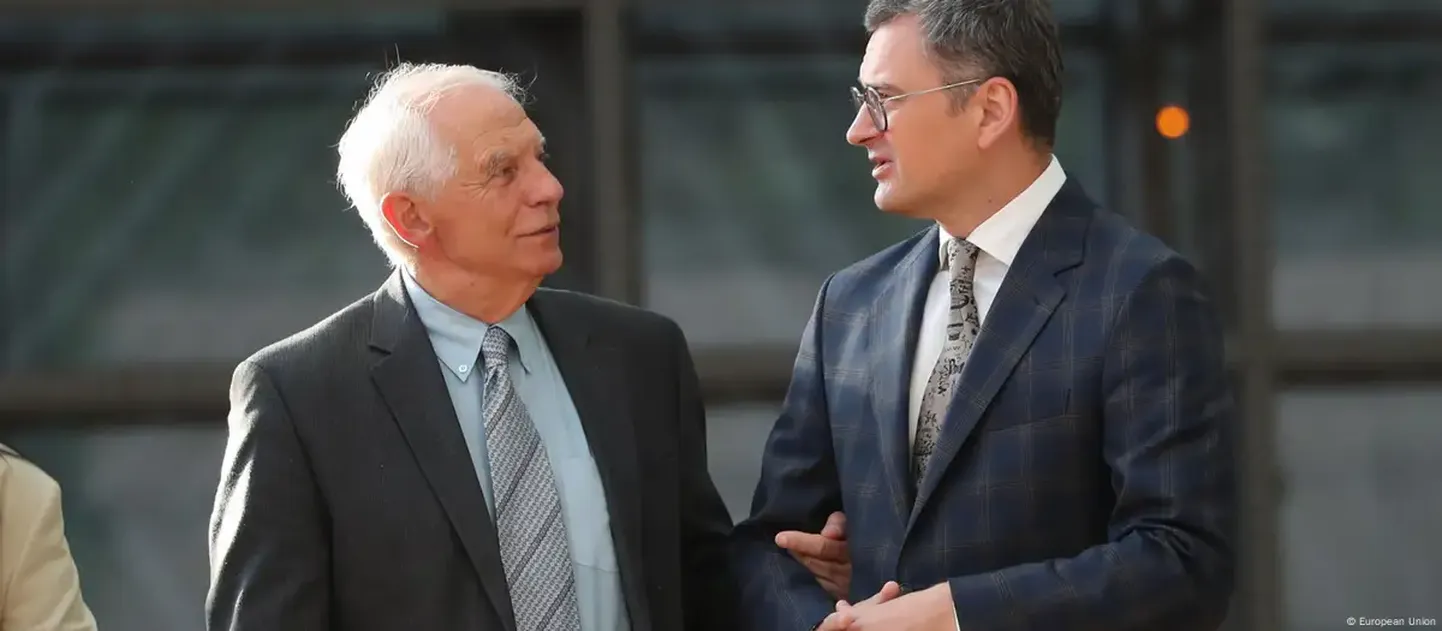 Жозеп Боррель и Дмитрий Кулеба