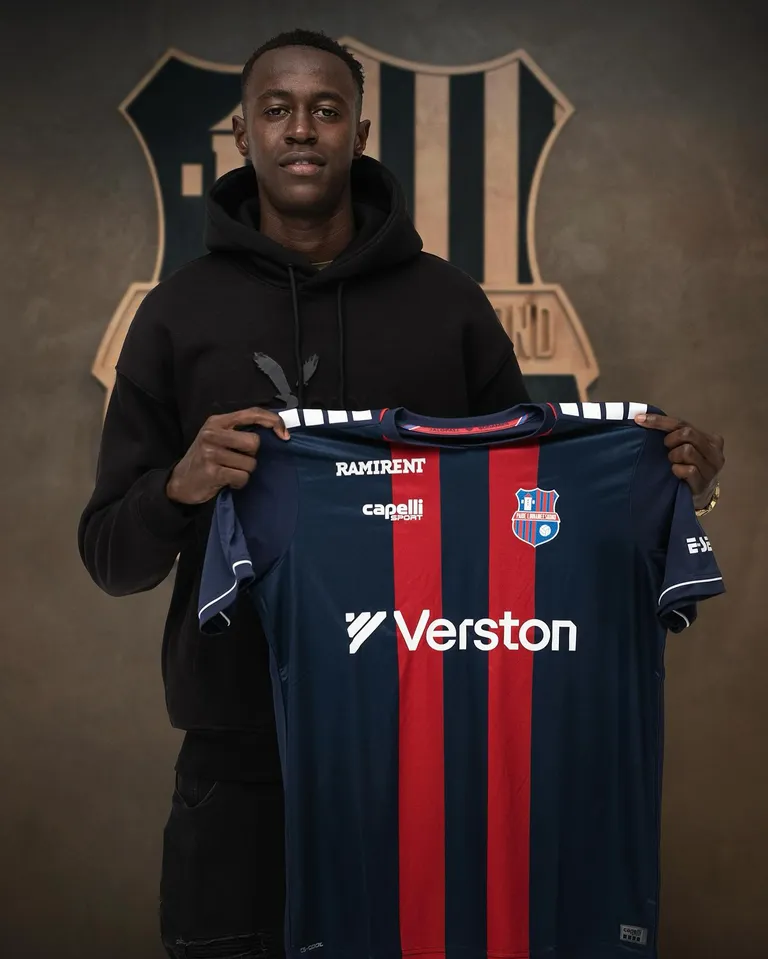 Paide Linnameeskonna uus mängija Abdourahman Badamosi.