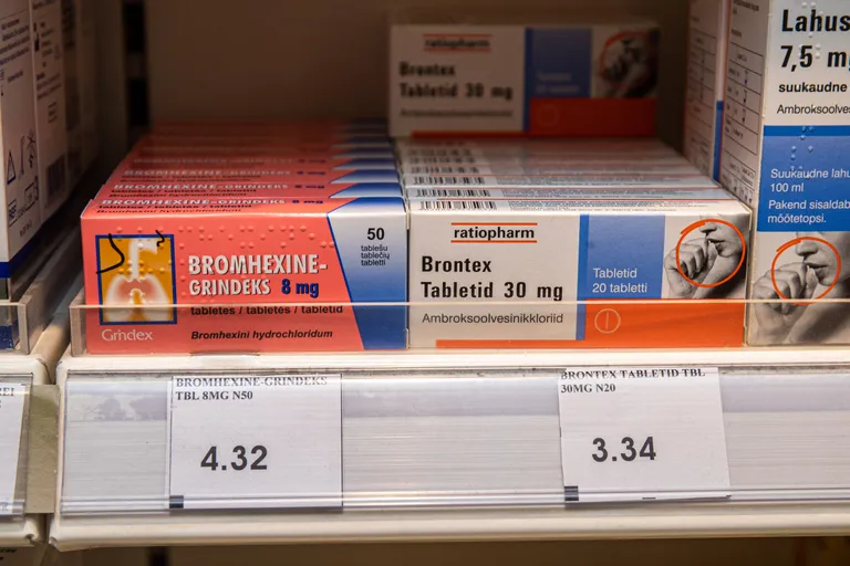 Kõige enam kallinenud köharohud.