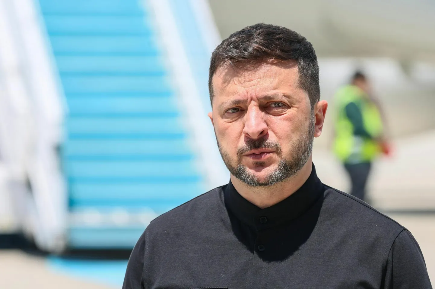 Ukraina president Volodõmõr Zelenskõi neljapäeval Ankaras.