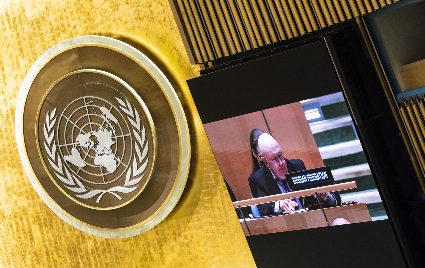 Заседание Генассамблеи ООН. 24 марта 2022 года