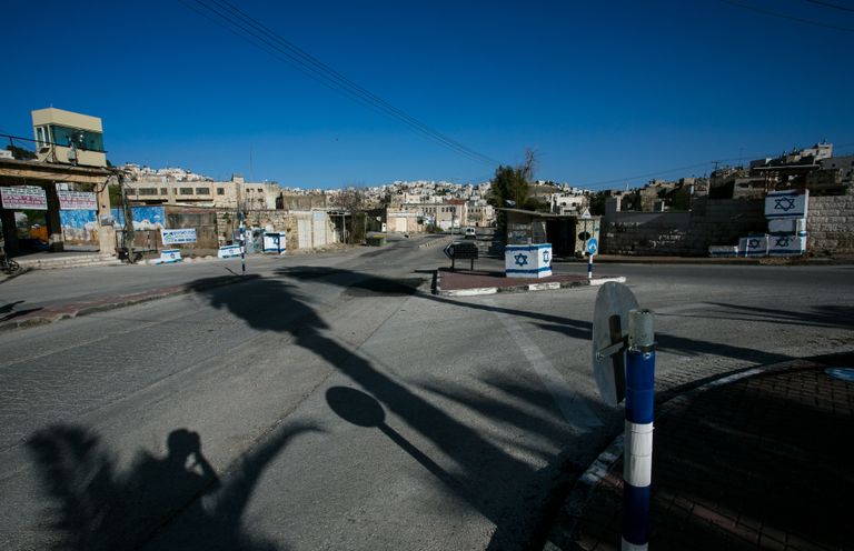 Vaid juutidele lubatud tänav Hebroni vanalinnas. Foto: