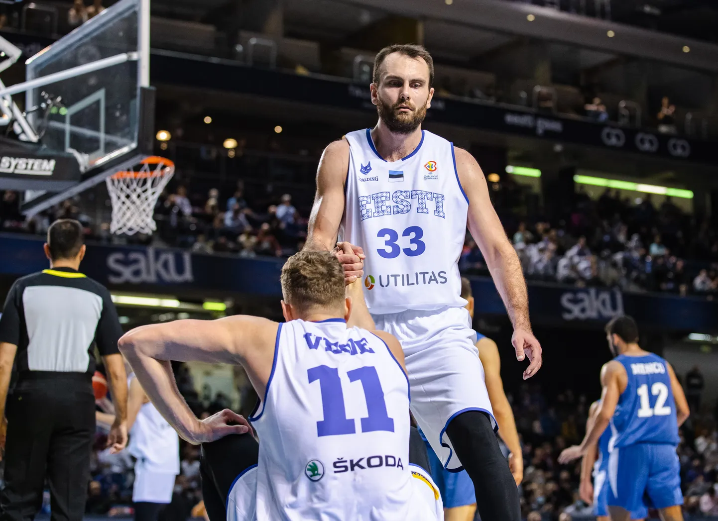 Kristjan Kitsing (number 33).