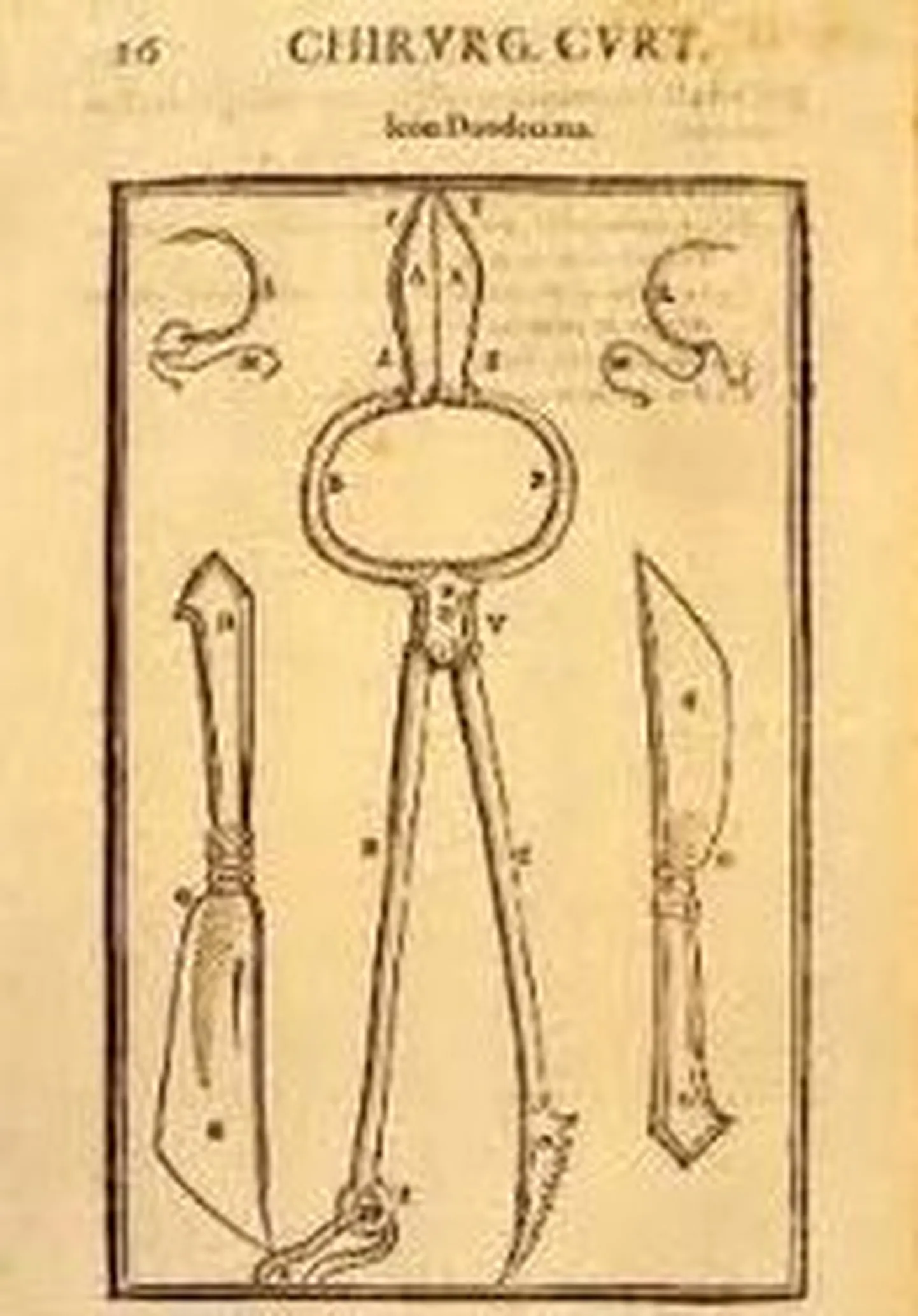 16. sajanil ilukirurgias kasutatud vahendid