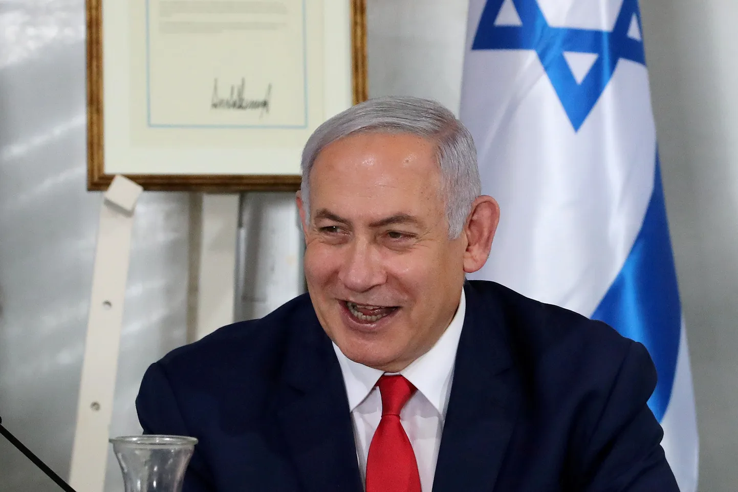 Benjamin Netanyahu.