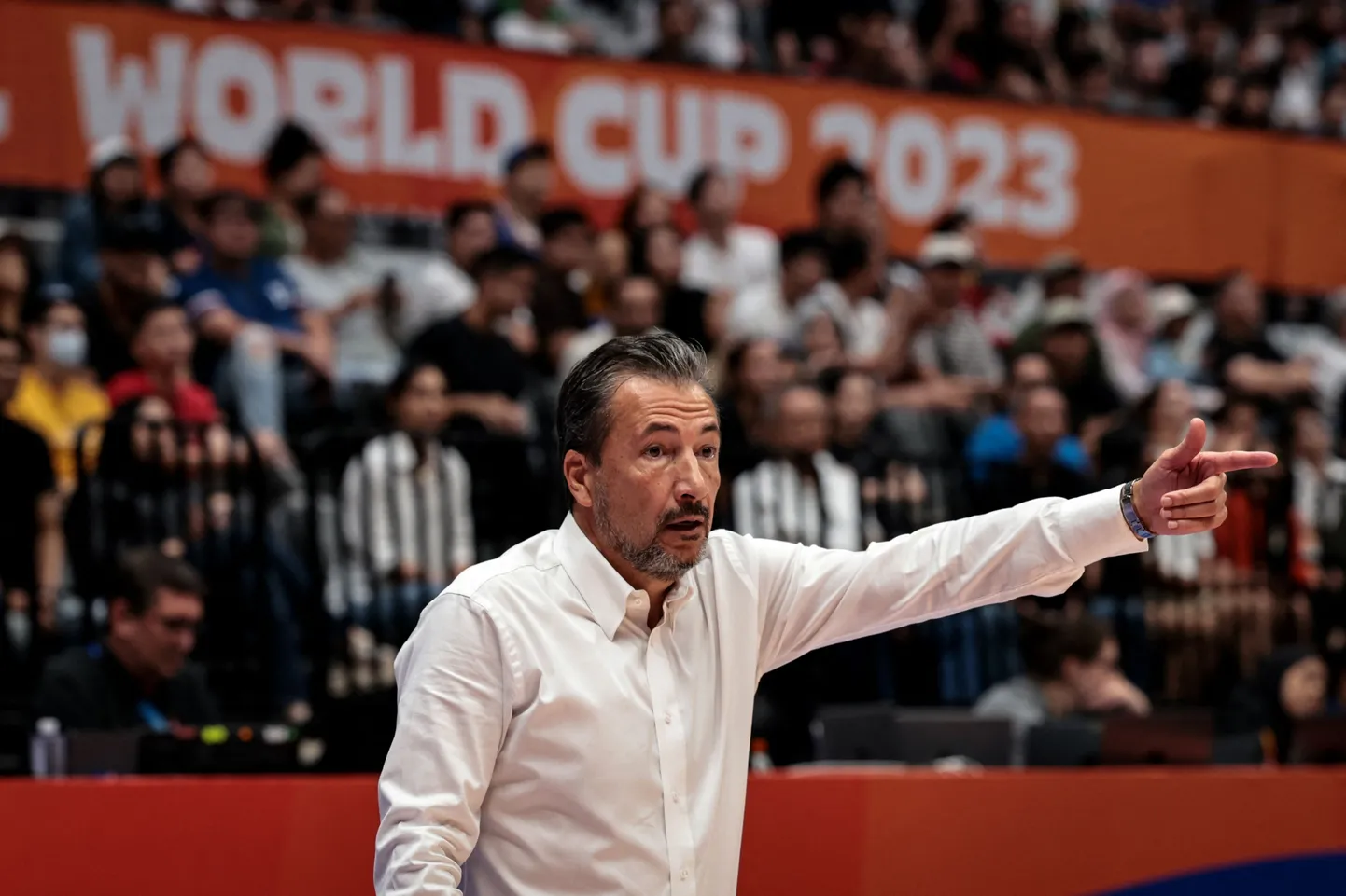 Latvijas vīriešu basketbola izlases galvenais treneris Luka Banki