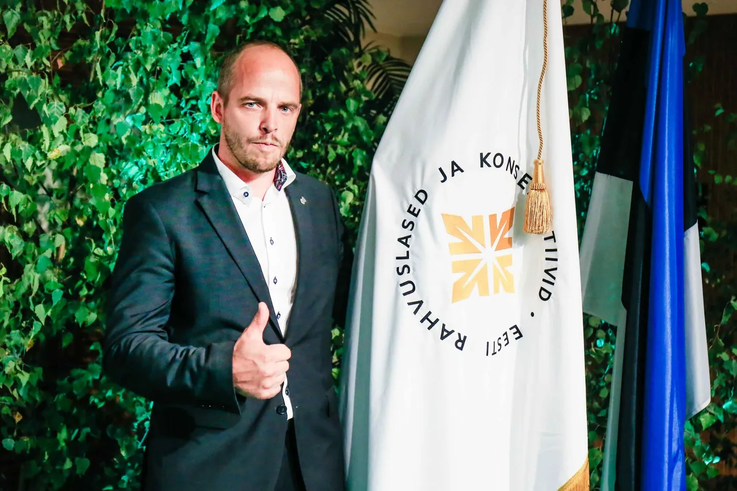 Erakonna ERK esimees Silver Kuusik juhib Tartu volikogus uue erakonna nime kandvat fraktsiooni.