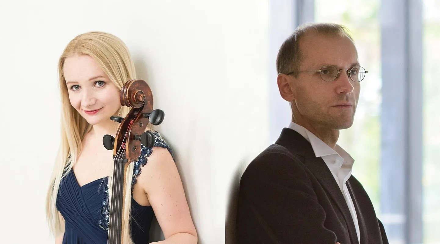 Tšellist Olja Raudonen ja pianist Ralf Taal.