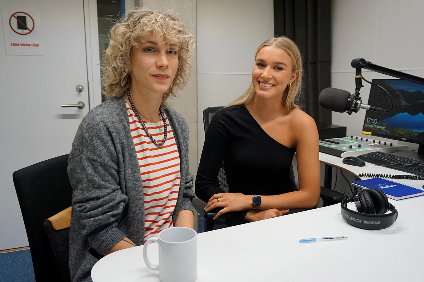 Režissöör Helen Lõhmus käis koos vigursuusataja Kelly Sildaruga rääkimas portreefilmist «Kelly. Kellegi teise unistus».