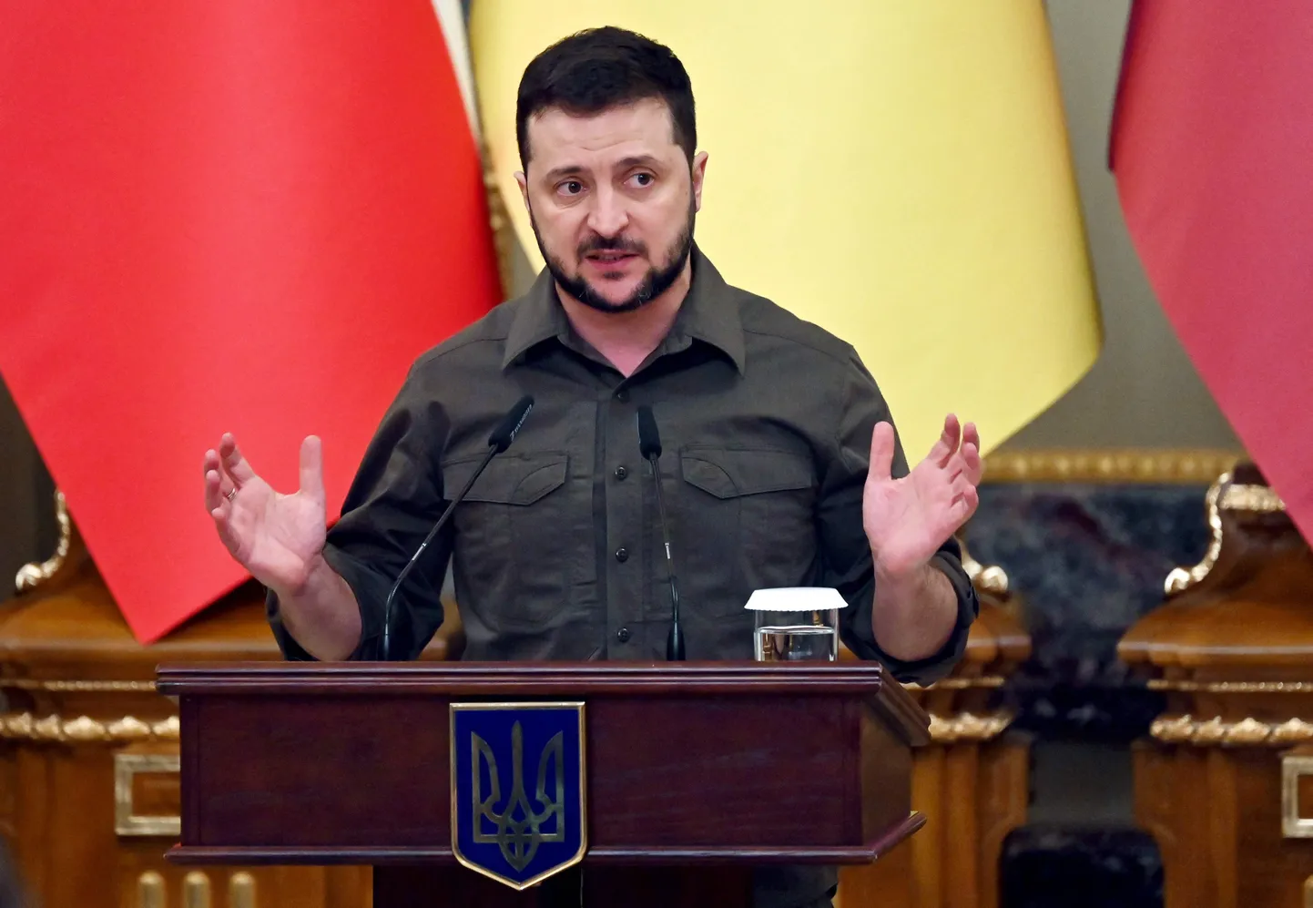 Ukrainas prezidents Volodimirs Zelenskis