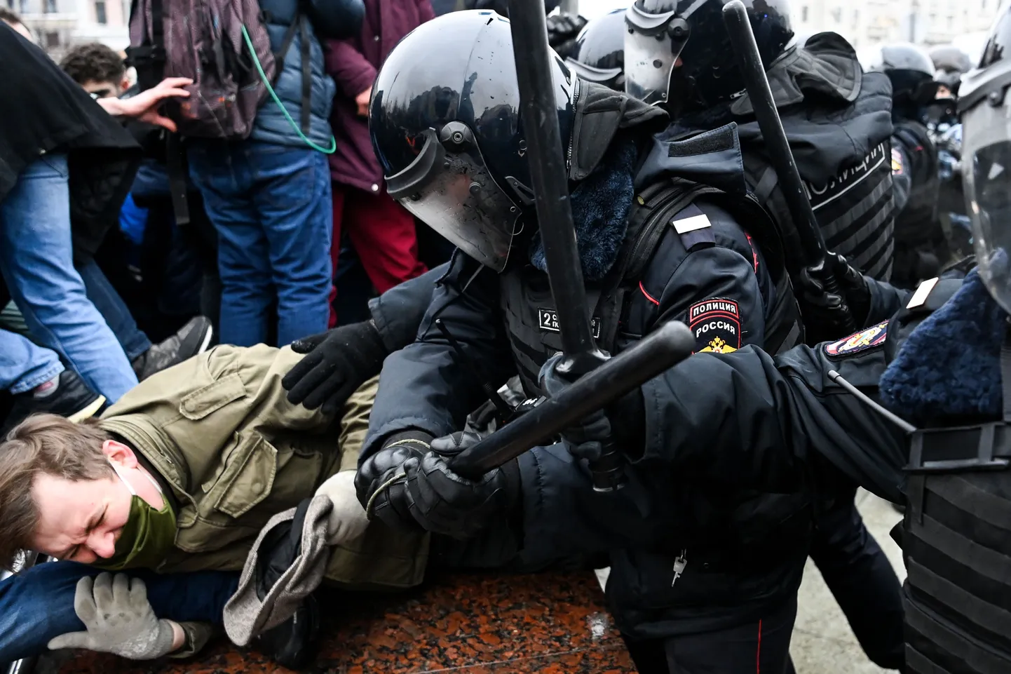 Protesti Krievijā.