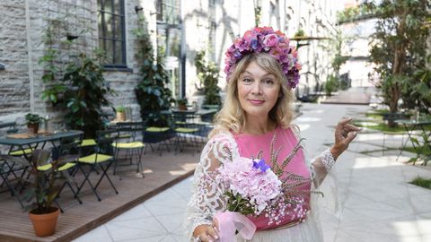 Организатор «Бала Цветов» Татьяна Тридворнова: я сделала бы свадебное платье из серебристого мха - гимн эстонской природе