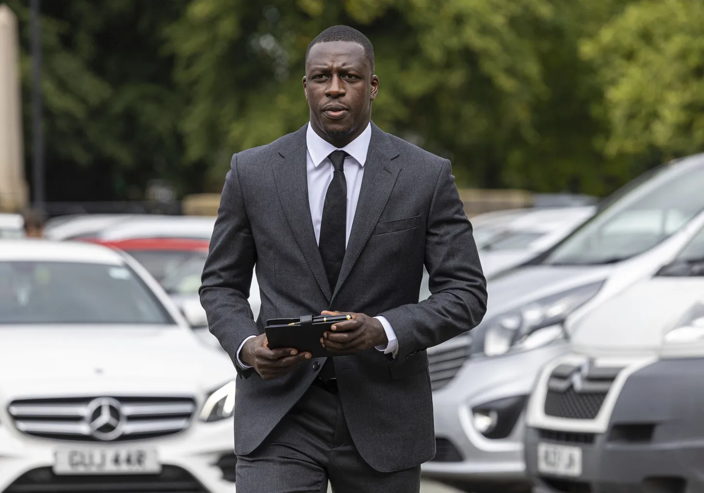 Manchester City vasakkaitsja Benjamin Mendy